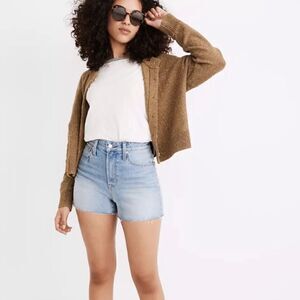 Madewell The Curvy Perfect Vintage Jean Shorts sz 24